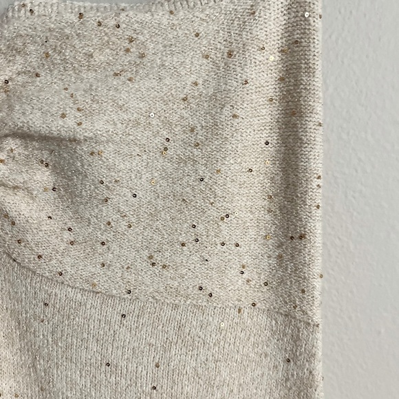 Wild Fable Tube midi dress. Ivory with metallic shine. Size Large - Picture 4 of 9